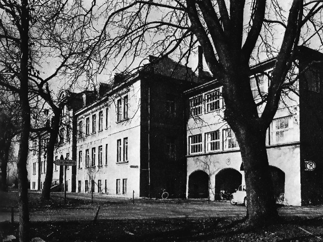 Erweiterungsbau der Klinik Schwabmünchen von 1952