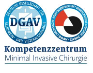 Logos der Zertifizierungen für das Kompetenzzentrum der Minimal invasiven Chirurgie